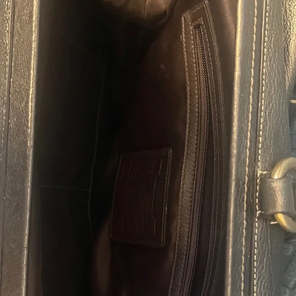 Coach Daphne large Metallic Pewter Shoulder Bag - Picture 5 of 5